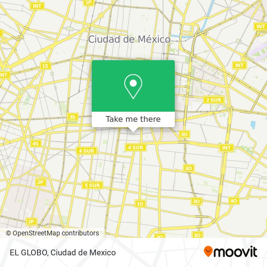 EL GLOBO map