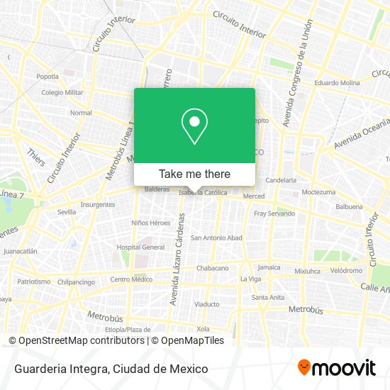 Mapa de Guarderia Integra