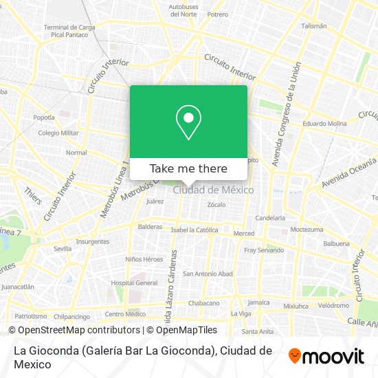 La Gioconda (Galería Bar La Gioconda) map