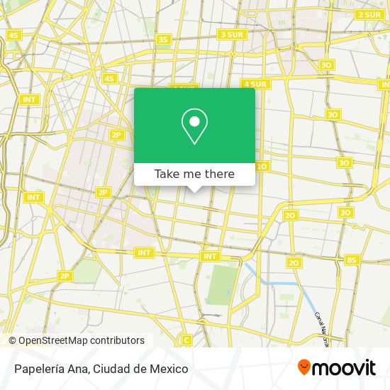 Papelería Ana map