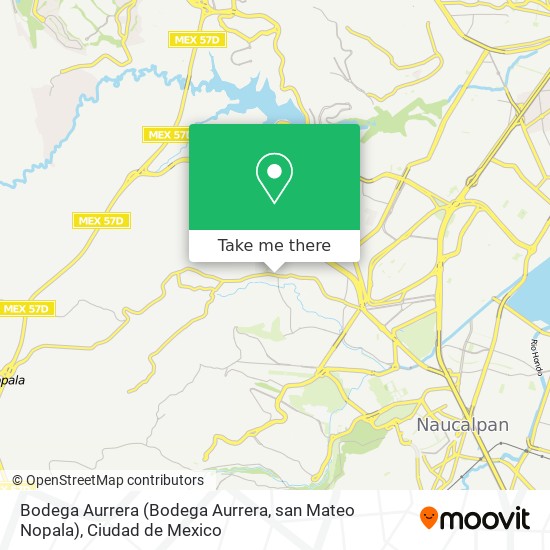 Bodega Aurrera (Bodega Aurrera, san Mateo Nopala) map