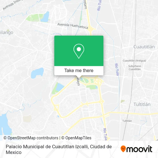 Palacio Municipal de Cuautitlan Izcalli map
