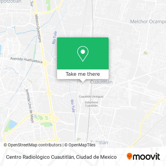 Centro Radiológico Cuautitlán map