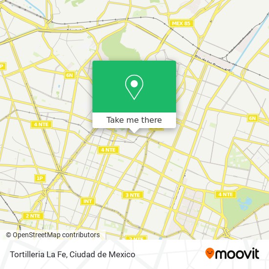 Tortilleria La Fe map