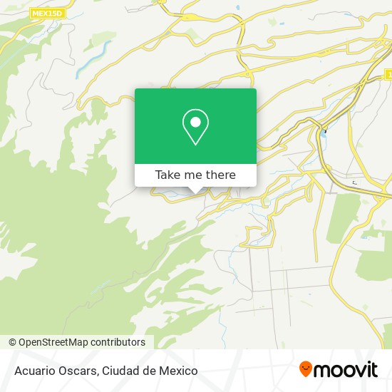 Acuario Oscars map