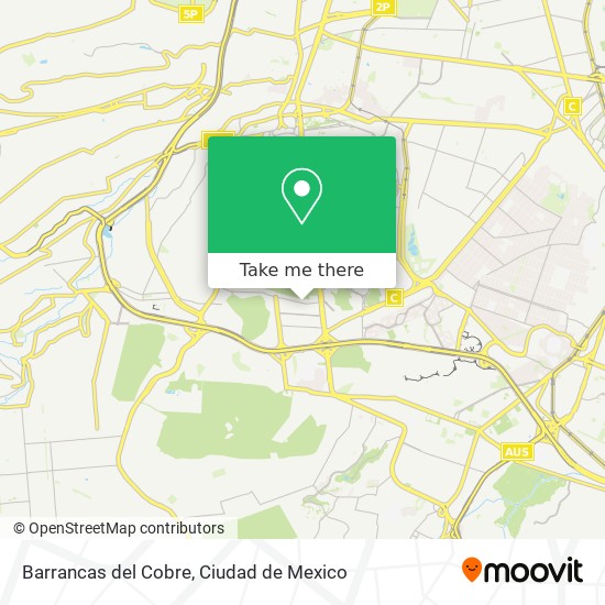 Barrancas del Cobre map