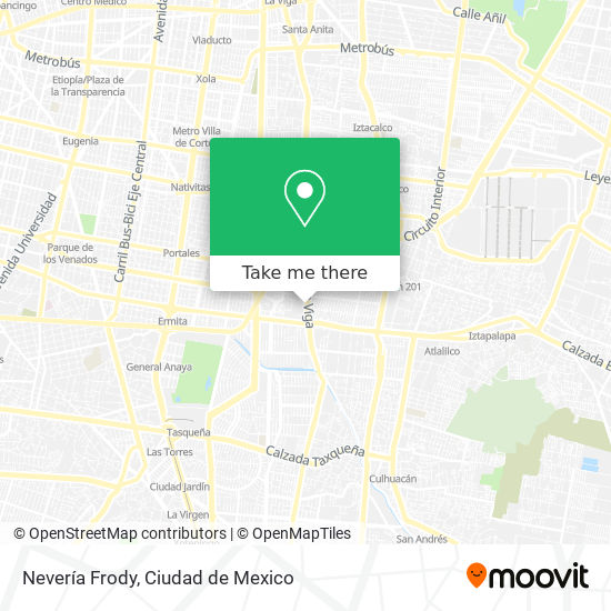 Nevería Frody map