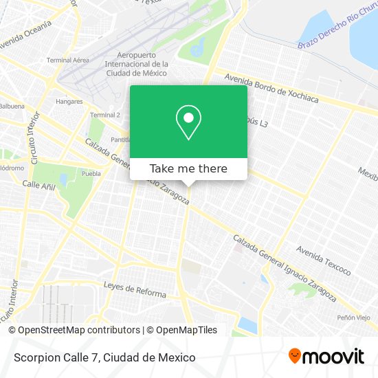 Scorpion Calle 7 map