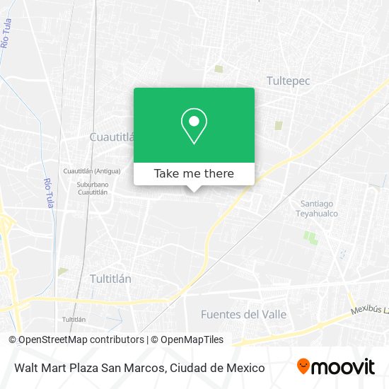 Walt Mart Plaza San Marcos map