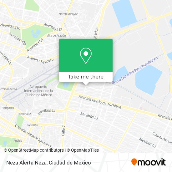 Mapa de Neza Alerta Neza