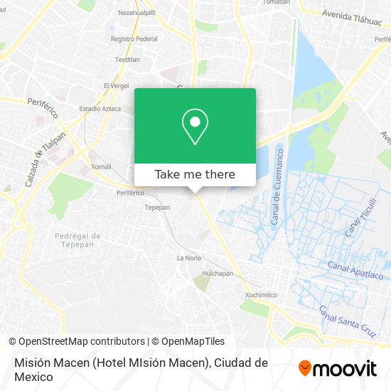 Misión Macen (Hotel MIsión Macen) map