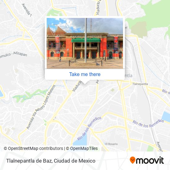 Tlalnepantla de Baz map