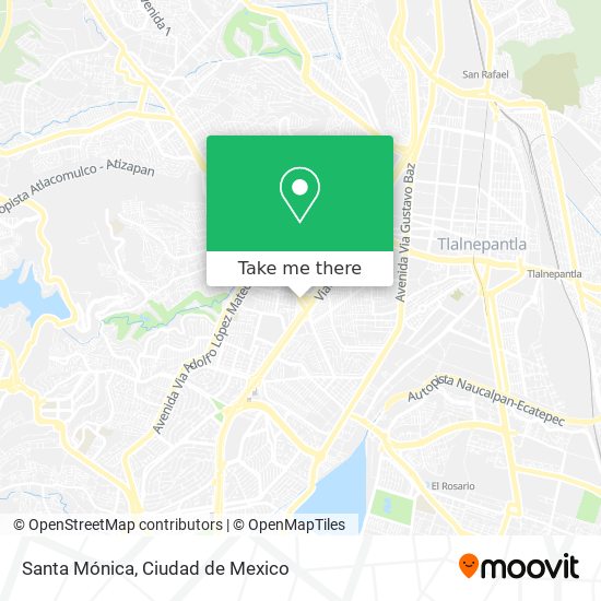 Mapa de Santa Mónica
