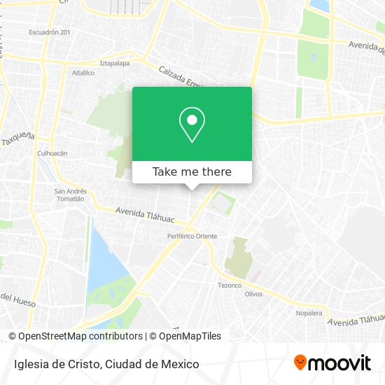 Iglesia de Cristo map