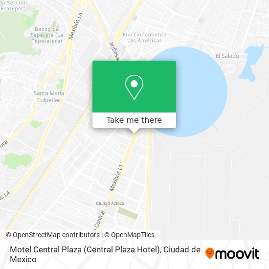 Motel Central Plaza (Central Plaza Hotel) map