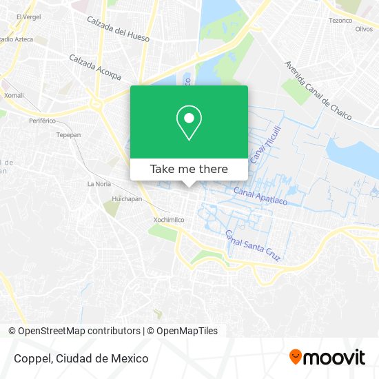 Mapa de Coppel