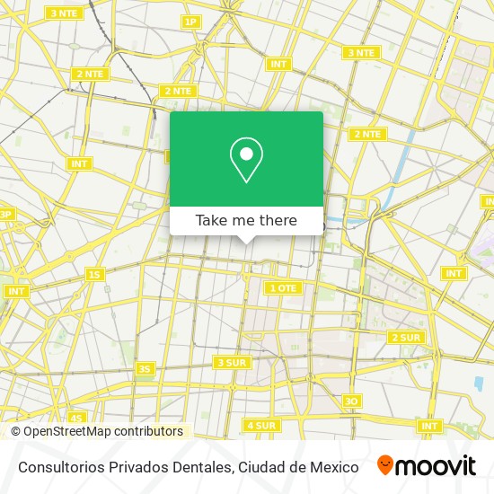 Mapa de Consultorios Privados Dentales