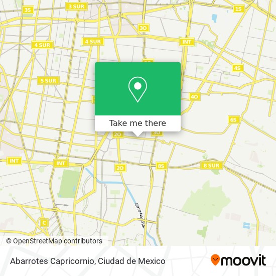 Mapa de Abarrotes Capricornio