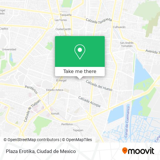 Plaza Erotika map