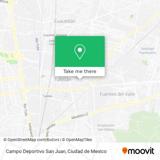 Campo Deportivo San Juan map