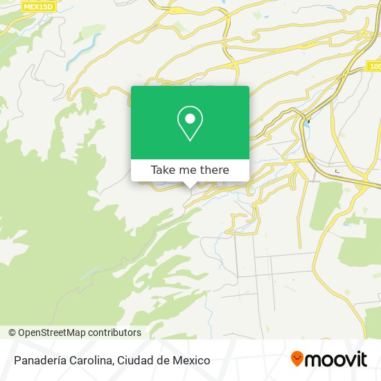 Panadería Carolina map