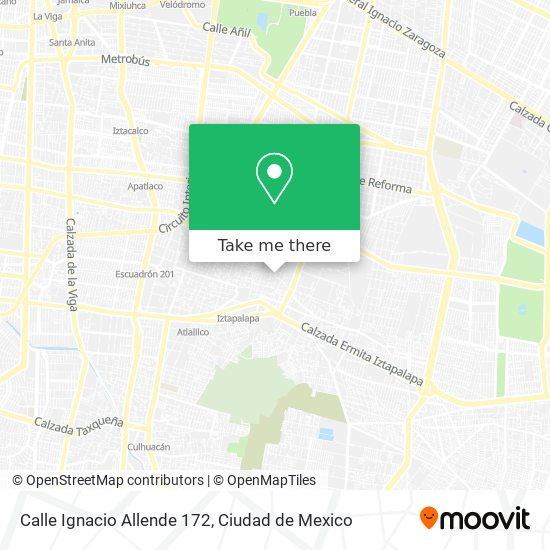 Mapa de Calle Ignacio Allende 172