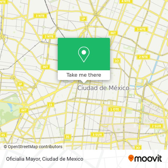 Oficialia Mayor map