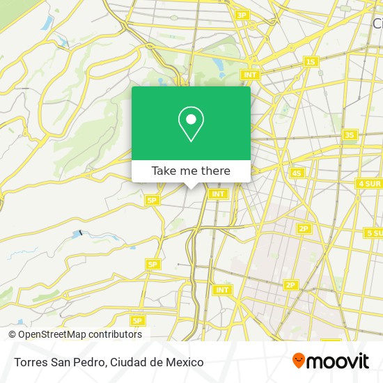 Mapa de Torres San Pedro