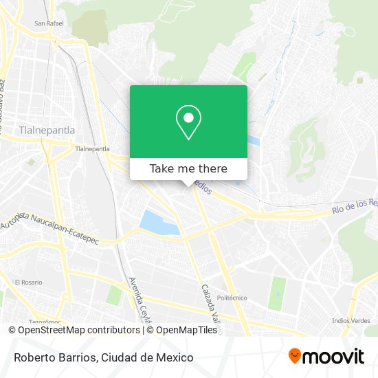 Mapa de Roberto Barrios