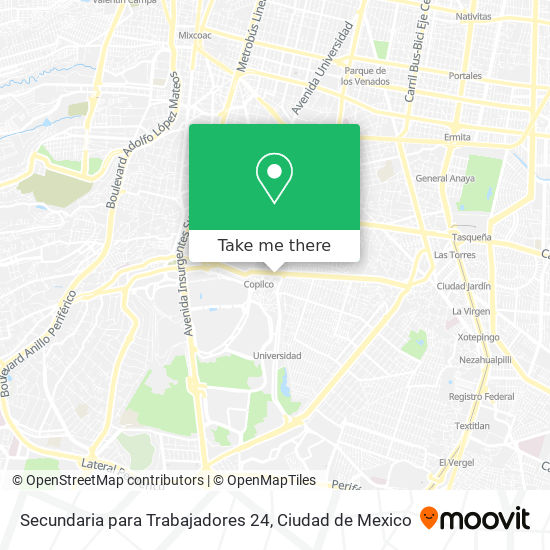 Secundaria para Trabajadores 24 map