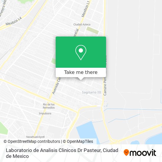 Laboratorio de Analisis Clinicos Dr Pasteur map
