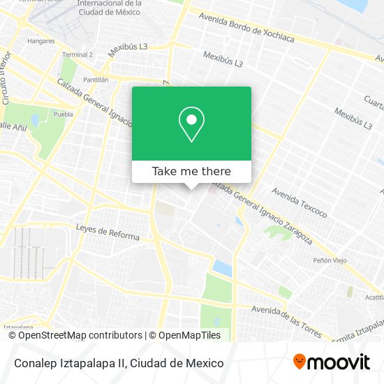 Conalep Iztapalapa II map