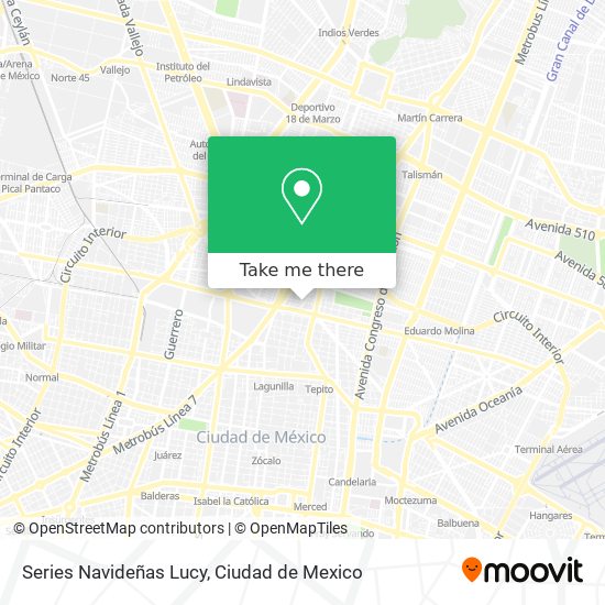 Mapa de Series Navideñas Lucy