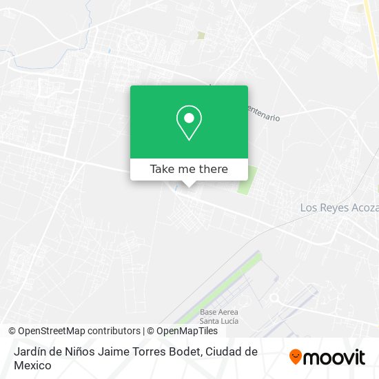 Jardín de Niños Jaime Torres Bodet map