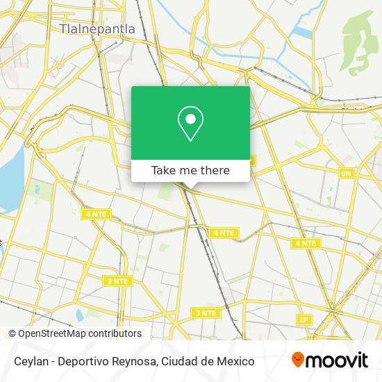 Ceylan - Deportivo Reynosa map