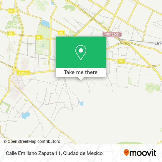 Calle Emiliano Zapata 11 map