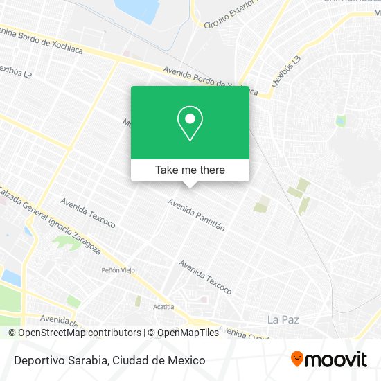 Deportivo Sarabia map