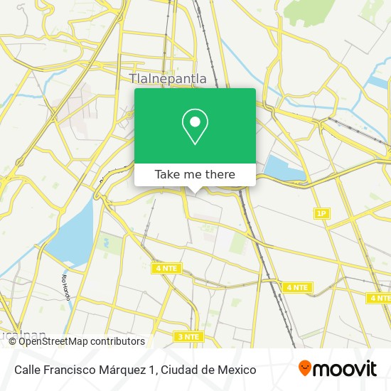 Calle Francisco Márquez 1 map