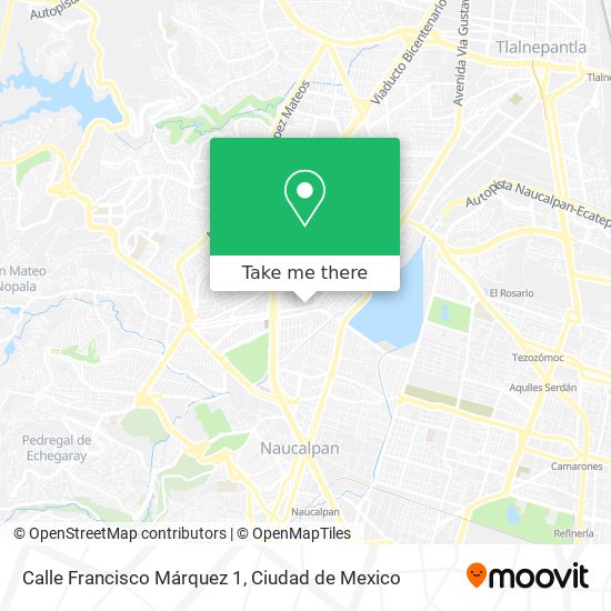 Calle Francisco Márquez 1 map