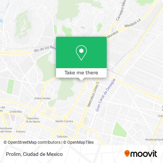 Mapa de Prolim