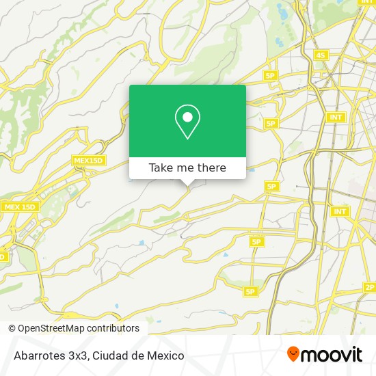 Mapa de Abarrotes 3x3