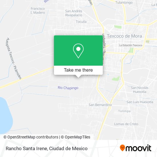 Mapa de Rancho Santa Irene