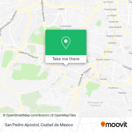 San Pedro Apóstol map