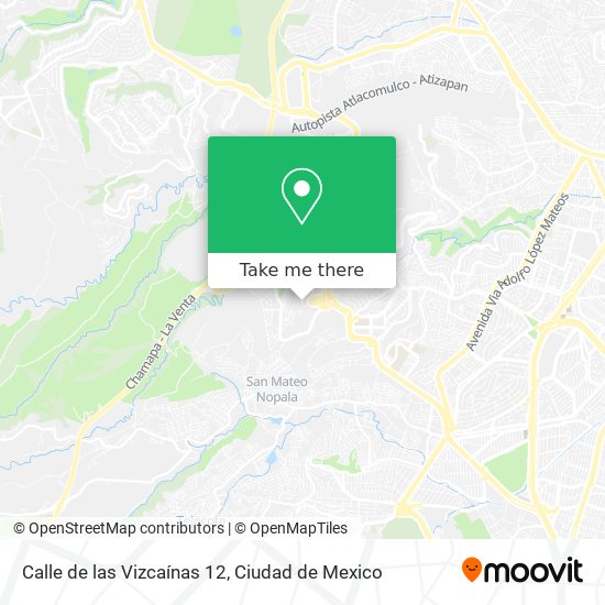 Calle de las Vizcaínas 12 map