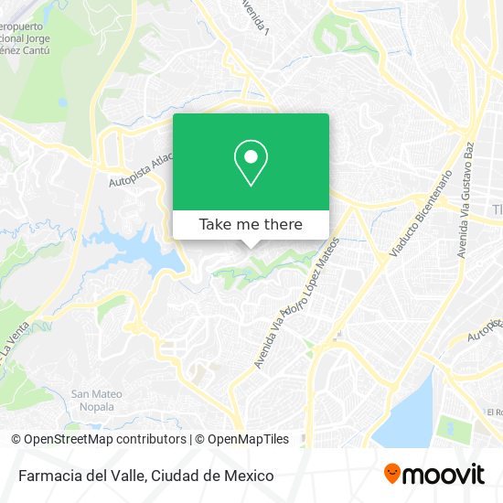 Mapa de Farmacia del Valle