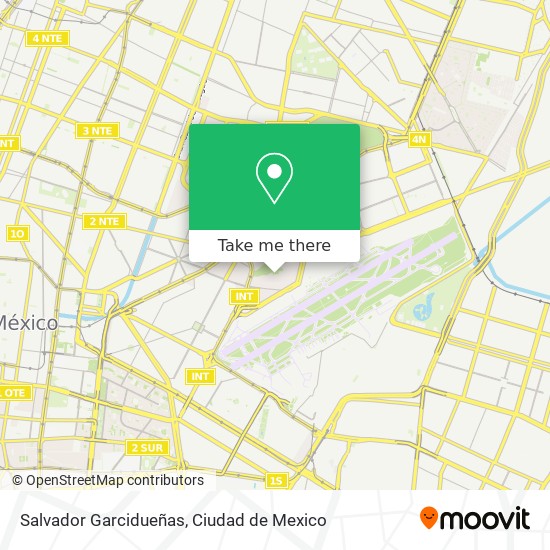 Mapa de Salvador Garcidueñas