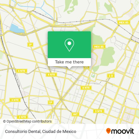 Consultorio Dental map