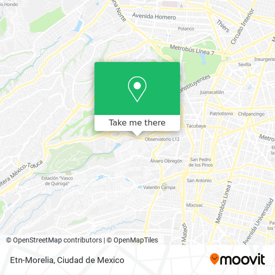 Mapa de Etn-Morelia