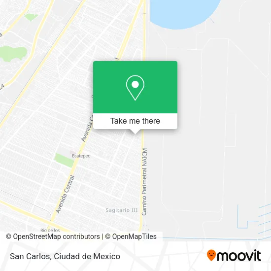 San Carlos map
