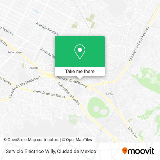 Mapa de Servicio Eléctrico Willy